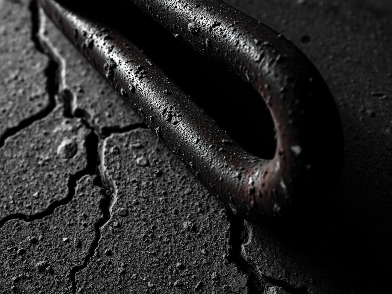 Plate 05 — chain / concrete